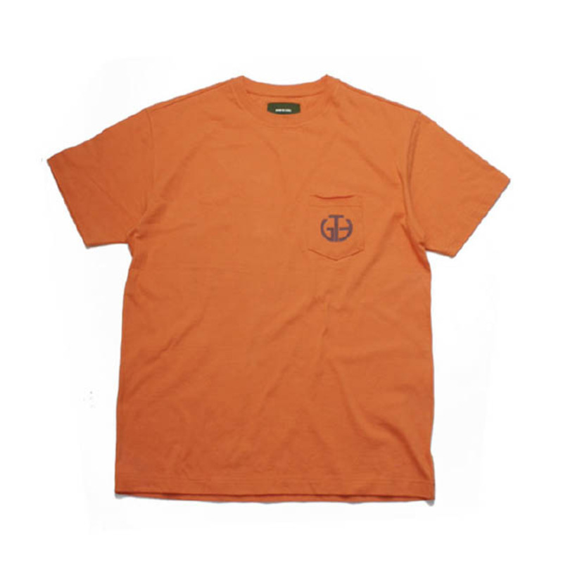 비하인드더씬GTB Pocket tee 오렌지반팔 티셔츠