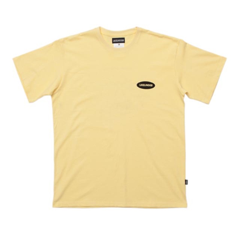 라이클리후드BOAT TEE 옐로우반팔 티셔츠