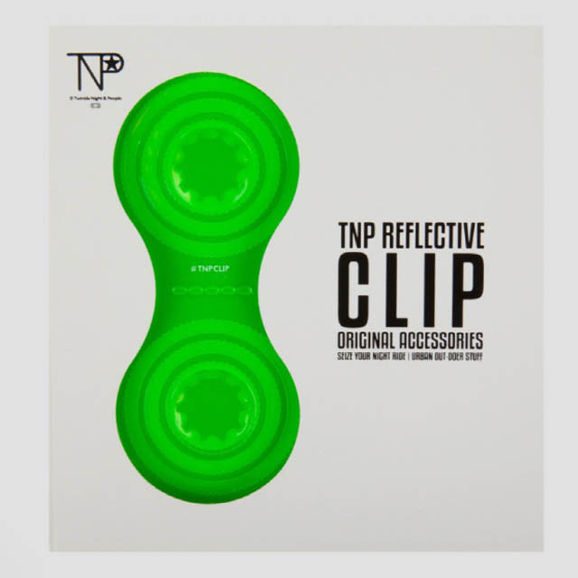 티엔피TNP SOLID REFLECTIVE CLIP 라이트그린클립
