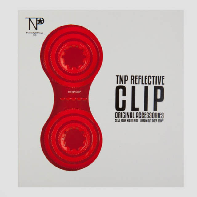 티엔피TNP SOLID REFLECTIVE CLIP 레드클립