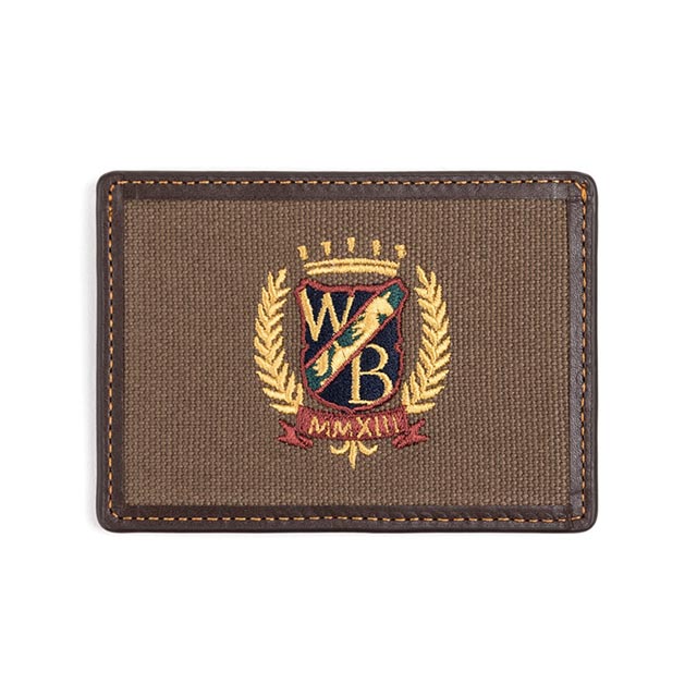 와일드브릭스WB CARD CASE (dark brown)