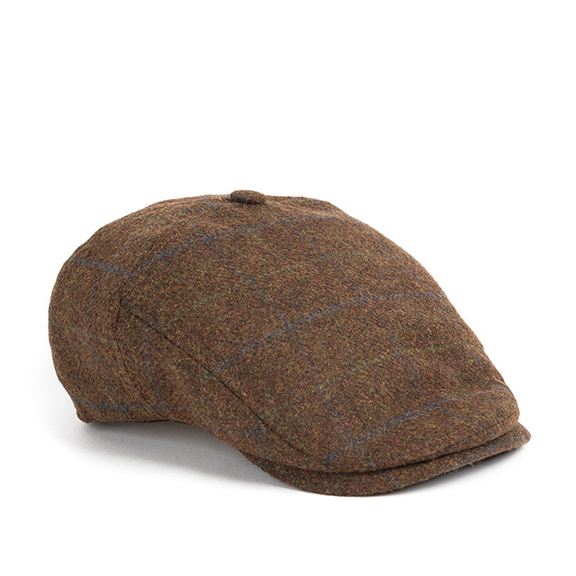 와일드브릭스BG CHECK HUNTING CAP (brown)
