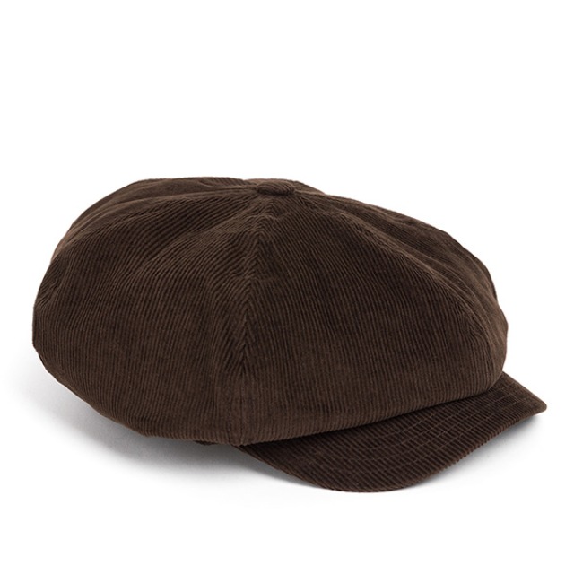 와일드브릭스PL CORDUROY NEWSBOY CAP (brown)