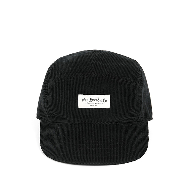 와일드브릭스PL CORDUROY CAMP CAP (black)