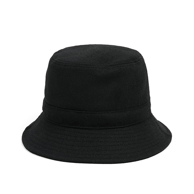 와일드브릭스MELTON WOOL BUCKET HAT (black)