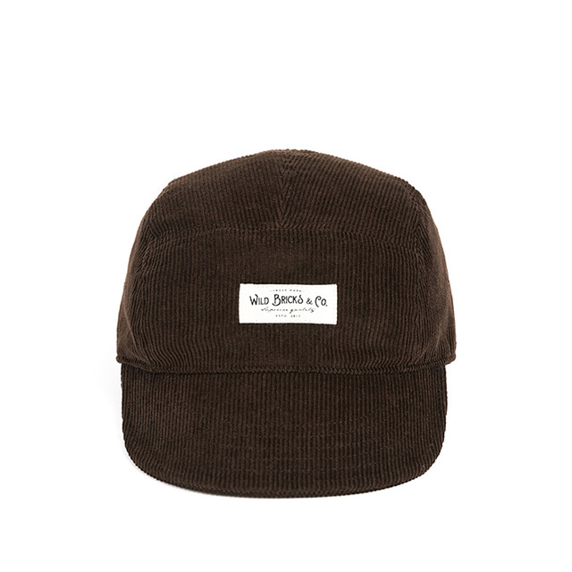 와일드브릭스PL CORDUROY CAMP CAP (brown)