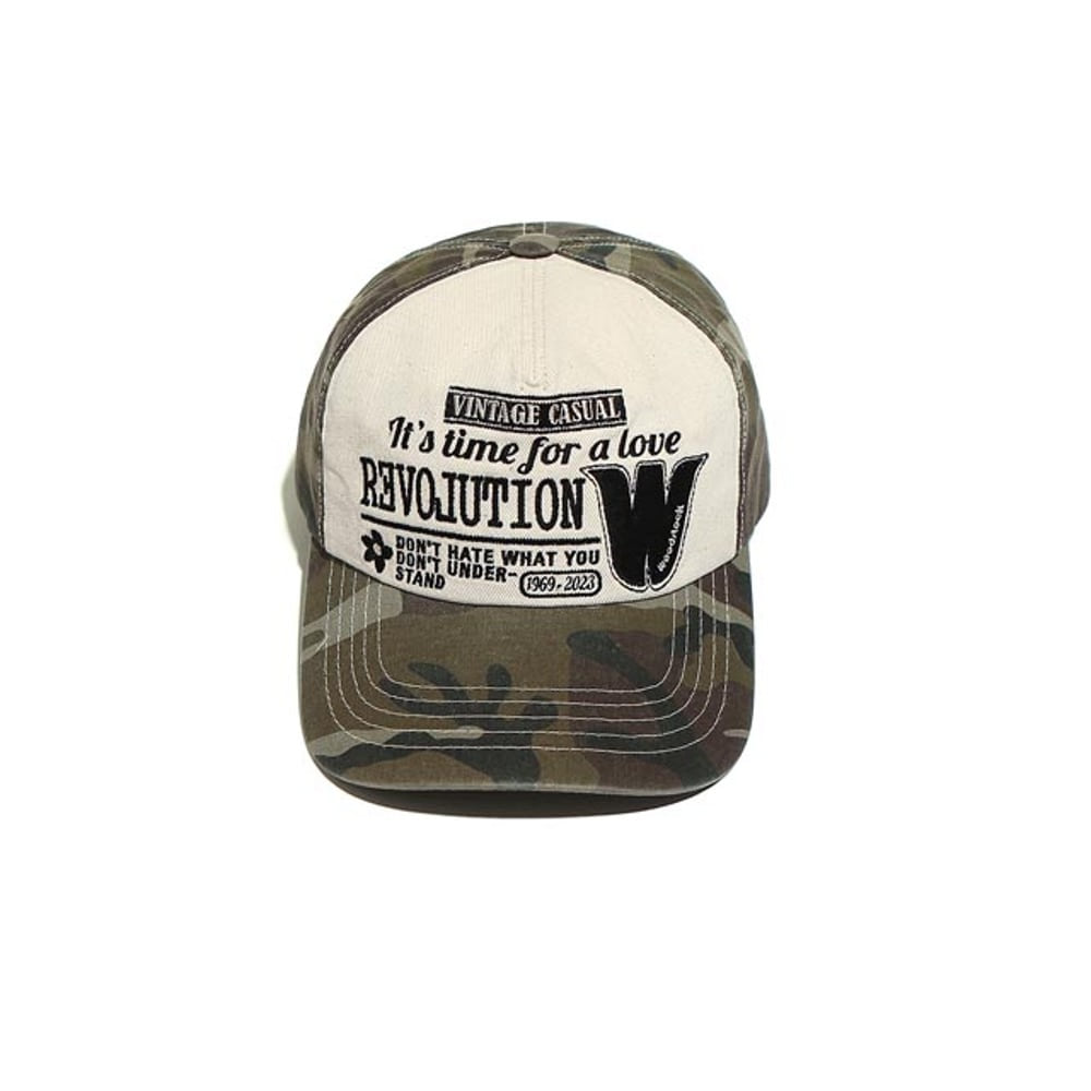 오가프Revolution 5-Pannel Cap Camo 브라운모자 볼캡