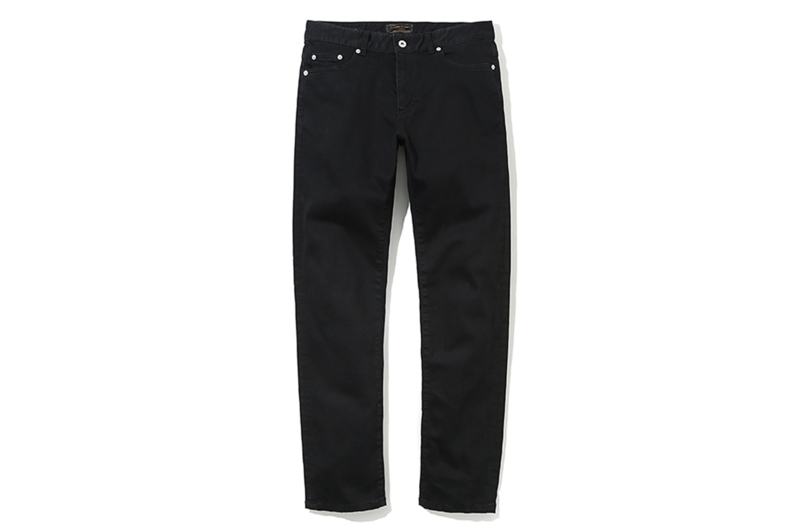 [유니폼브릿지] 16aw flaco black denim pants (블랙)