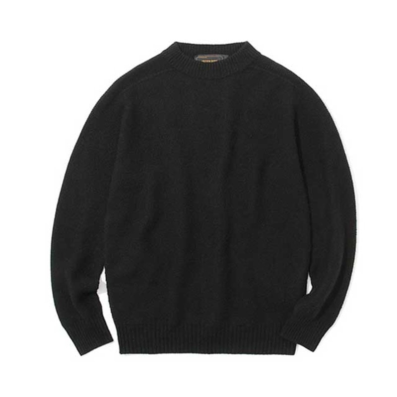 유니폼브릿지whole garment sweater 블랙니트 스웨터