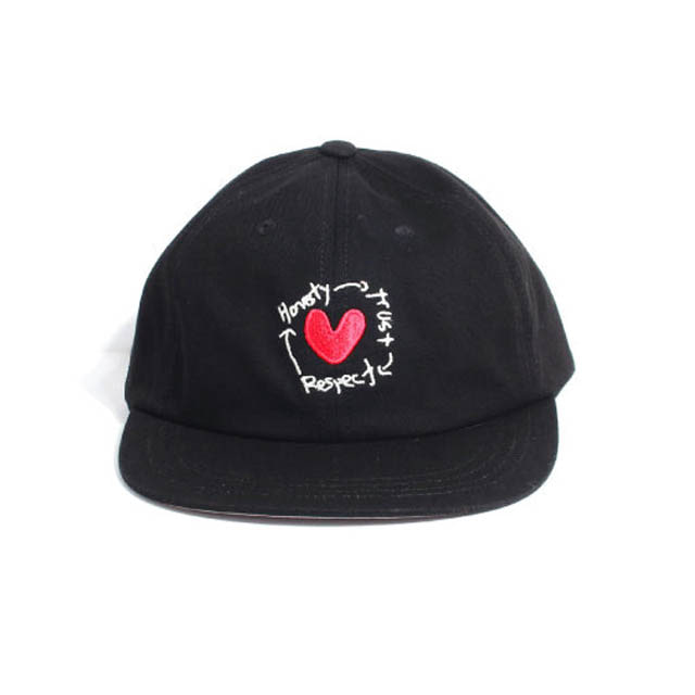 티엔피HTR HEART BALL CAP 블랙모자 볼캡