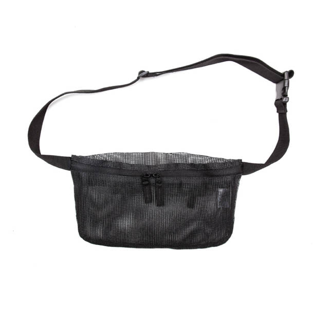 티엔피MESH WAIST BAG 블랙웨이스트백 가방