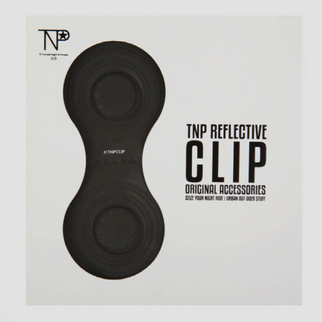 티엔피TNP SOLID REFLECTIVE CLIP 블랙스카치클립