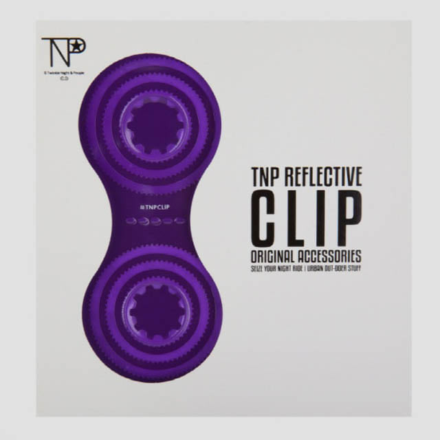 티엔피TNP SOLID REFLECTIVE CLIP 퍼플클립
