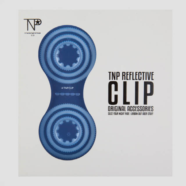 티엔피TNP SOLID REFLECTIVE CLIP 스카이블루클립