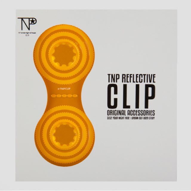 티엔피TNP SOLID REFLECTIVE CLIP 옐로우클립