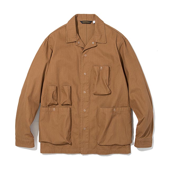 유니폼브릿지18fw utility jacket r 브라운자켓