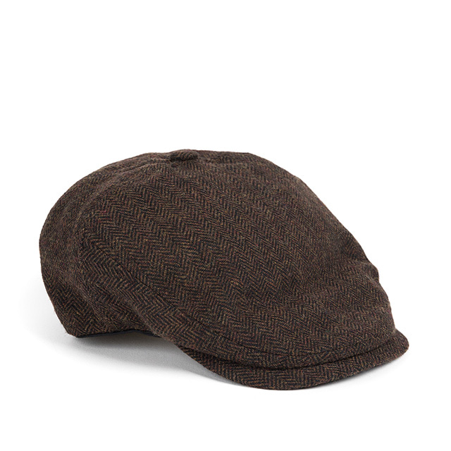 와일드브릭스BS HERRINGBONE HUNTING CAP (brown)