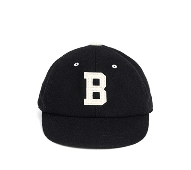 와일드브릭스MELTON WOOL BASEBALL CAP (black)