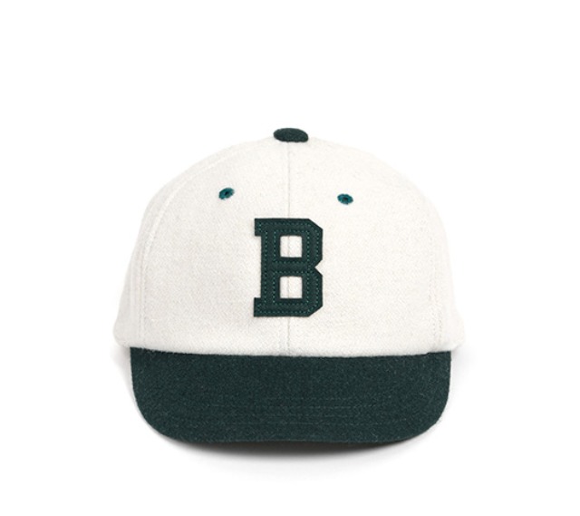와일드브릭스MELTON WOOL BASEBALL CAP (green)