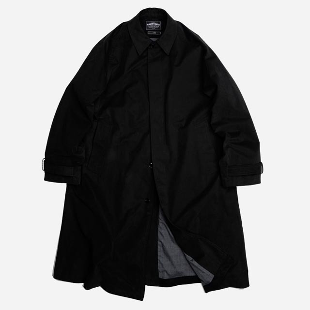 프리즘웍스Oversized balmacaan coat 블랙코트 발마칸코트