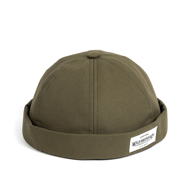 와일드브릭스LB COTTON BRIMLESS CAP (khaki)