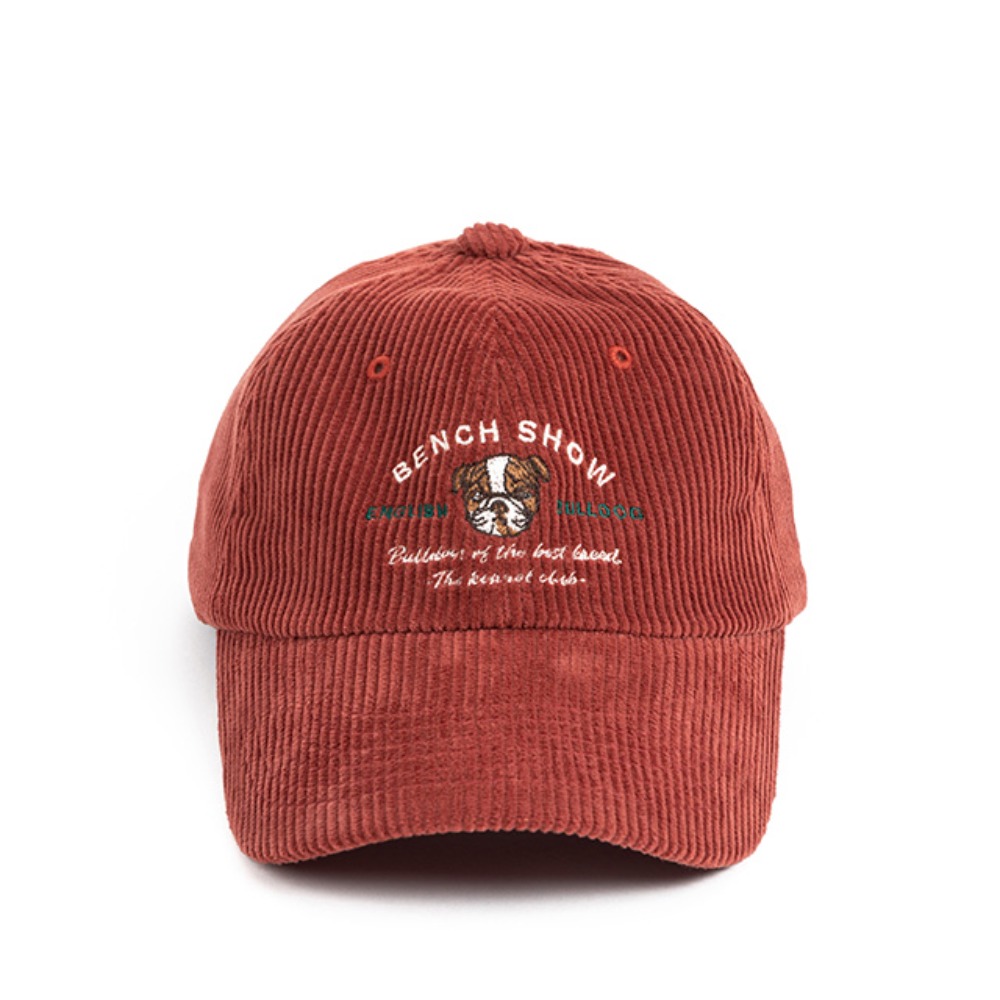 와일드브릭스CORDUROY KENNEL CLUB CAP (brick red)