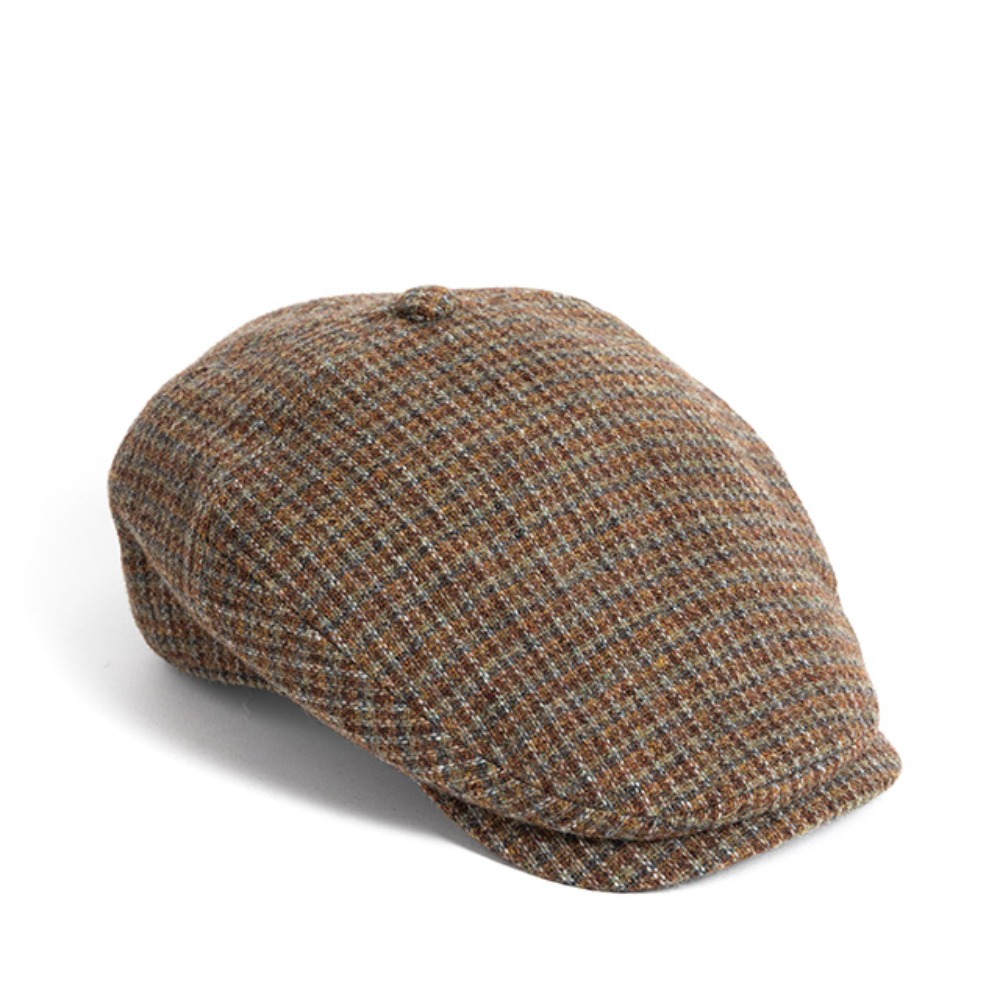 와일드브릭스CH TWEED HUNTING CAP (brown)