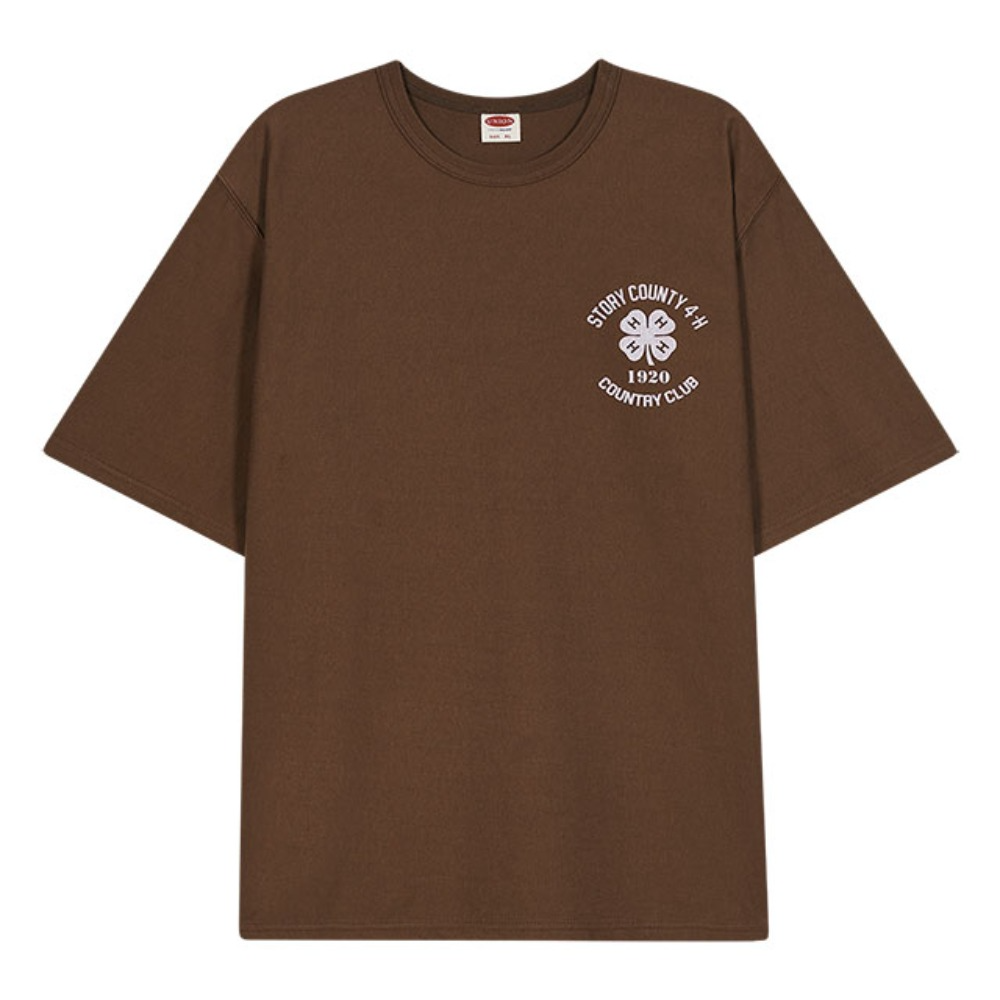 유니온발란트Story County-s t-shirts 브라운반팔 반팔티