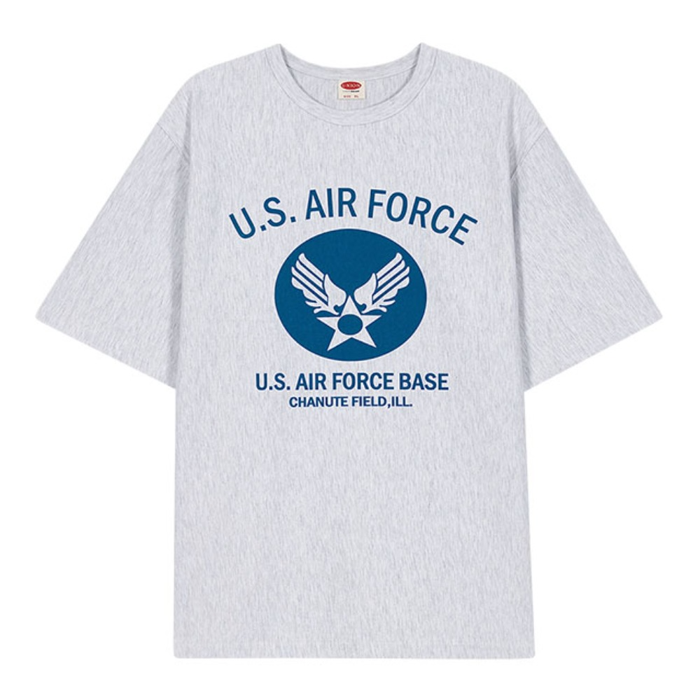 유니온발란트U.S Air Force t-shirts 멜란지 1%반팔 반팔티