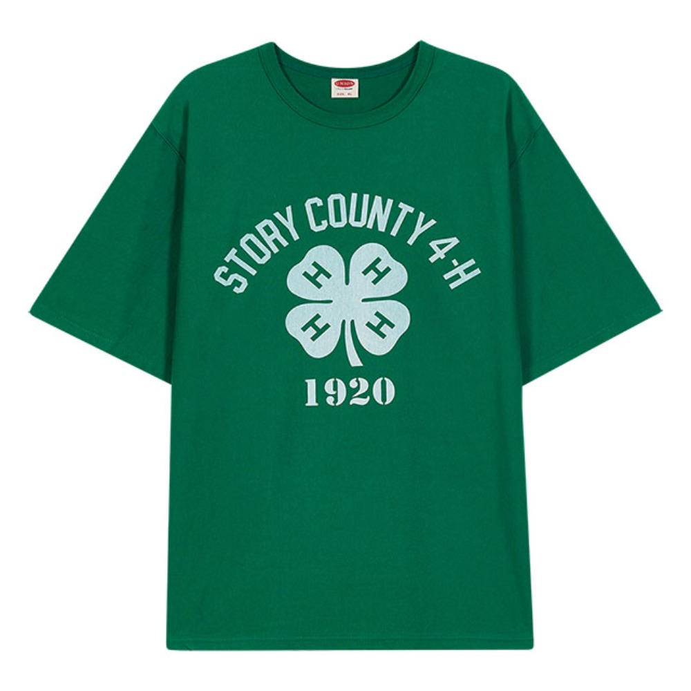 유니온발란트Story County t-shirts 그린반팔 반팔티